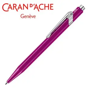 Długopis CARAN D'ACHE 849 Line Metal-X M fioletowy-634565