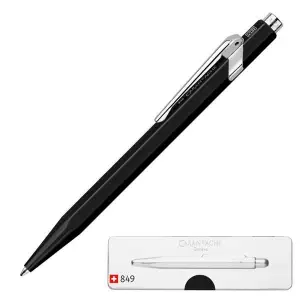 Długopis CARAN D'ACHE 849 Pop Line Fluo M w pudełku czarny-634615