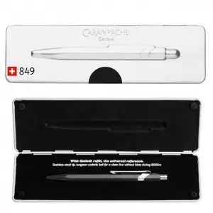 Długopis CARAN D'ACHE 849 Pop Line Fluo M w pudełku czarny-634617