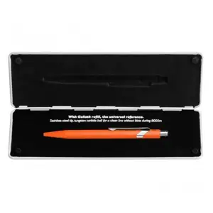 Długopis CARAN D'ACHE 849 Pop Line Fluo M w pudełku pomarańczowy-634626