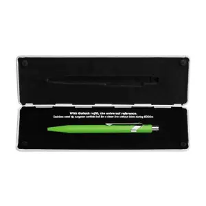 Długopis CARAN D'ACHE 849 Pop Line Fluo M w pudełku zielony-634639