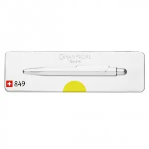 Długopis CARAN D'ACHE 849 Pop Line Fluo M w pudełku żółty-634646