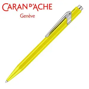 Długopis CARAN D'ACHE 849 Line Fluo M żółty-634660