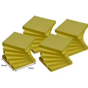 Karteczki POST-IT Super Sticky 654SSCYP12+12 76x76mm 12+12x90 kart. żółty-641798