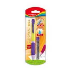 Ołówek automatyczny KEYROAD Smoozy 0,7mm z grafitami blister mix kolorów-662090