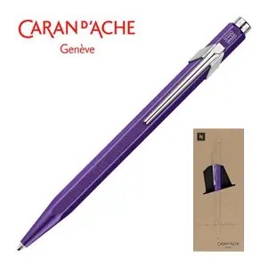 Długopis CARAN D'ACHE 849 Nespresso Arpeggio M w pudełku fioletowy-662039