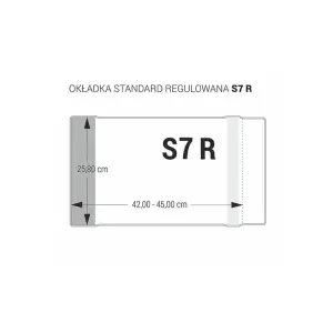Okładki BIURFOL standard S7 - 258 regulowana op.25 OZ-58-670727