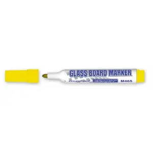 Marker GRANIT M465 Glassboard szklane tablice - żółty f-672278