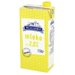 Mleko MLECZARNIA 2%, 1l. UHT 1szt.-673640
