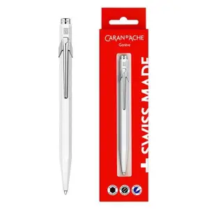 Długopis CARAN D’ACHE 849 Gift Box White biały-673750