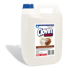 Mydło w płynie CLOVIN 5L ANTYBAKTERYJNE mleko i kokos z gliceryną białe-674896