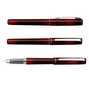 Pióro wieczne PLATINUM Prefounte Crimson Red F bordowe-678644