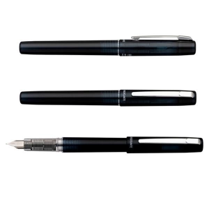 Pióro wieczne PLATINUM Prefounte Graphite Blue F granatowe-678664