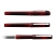 Pióro wieczne PLATINUM Prefounte Crimson Red F bordowe-678644