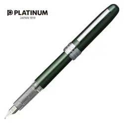 Pióro wieczne Platinum Plaisir Green F zielone-679000