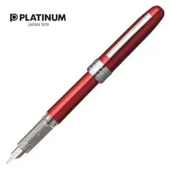 Pióro wieczne Platinum Plaisir Red F czerwone-679006