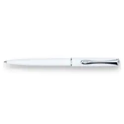 Długopis DIPLOMAT Traveller biały/chromowany
