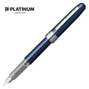 Pióro wieczne Platinum Plaisir Blue F niebieskie-679003