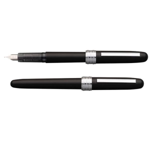 Pióro wieczne Platinum Plaisir Black Mist F czarne matowe-679015
