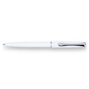 Długopis DIPLOMAT Traveller biały/chromowany