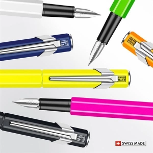 Pióro wieczne CARAN D'ACHE 849 Fluo Line F różowe-679206