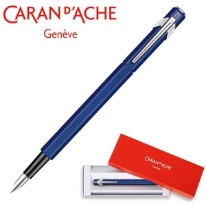 Pióro wieczne CARAN D'ACHE 849 F niebieskie-679212