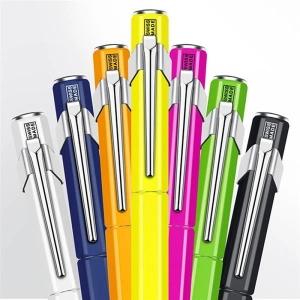 Pióro wieczne CARAN D'ACHE 849 F niebieskie-679218