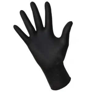 Rękawiczki nitrylowe ABENA op.100 czarne - XL-679413