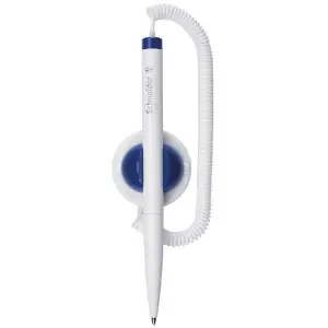 Długopis SCHNEIDER Klick-Fix-Pen na sprężynce biały / niebieski-679430