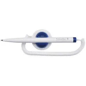 Długopis SCHNEIDER Klick-Fix-Pen na sprężynce biały / niebieski-679432