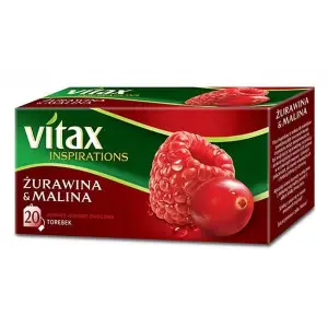 Herbata eksp. VITAX INS. Żurawina malina op.20-679665