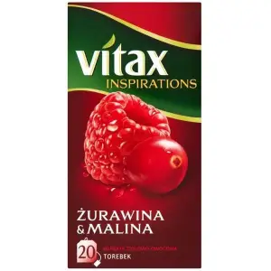 Herbata eksp. VITAX INS. Żurawina malina op.20-679666
