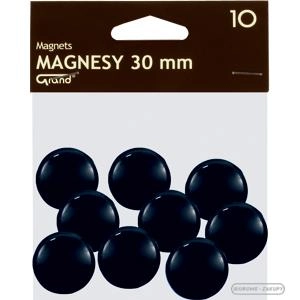 Magnesy GRAND 30mm - czarne op.10 130-1694-680261