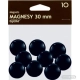 Magnesy GRAND 30mm - czarne op.10 130-1694-680261