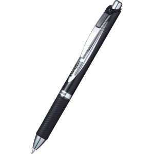 Pióro kulkowe PENTEL EnerGel BLP77 - czarne -681960