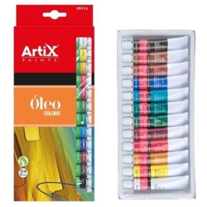 Farby ARTIX Olejne 12Kol 12Ml Pp174 96056-682219