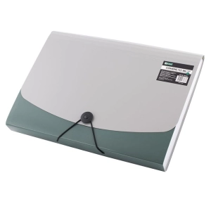 Teczka z przegródkami D.RECT 5888 - zielona-687030