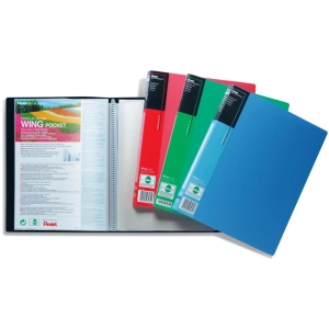 Teczka z koszulkami PENTEL DCF446 Wing 60k. - czarny-687514