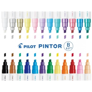 Marker PILOT PINTOR B - metaliczny różowy-687725