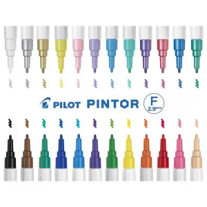 Marker PILOT PINTOR F - metaliczny fioletowy-687987