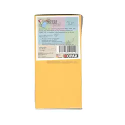 Karteczki magnetyczne NOPAR 10x20cm op.100 - żółte-688305