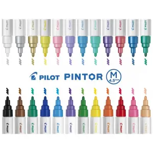 Marker PILOT PINTOR M - srebrny-688235
