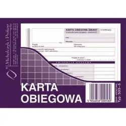 Druk MiP 503-5 KOB Karta Obiegowa-689666