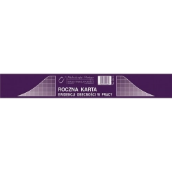 Druk MiP 508-3 Roczna karta obec.A5a50-689678