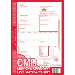 Druk MiP 800-1 CMR A4 80kartek 1+3 międzynarodowy list przewozowy-689764