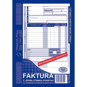 Druk MiP 130-3UE Faktura VAT A5 z jedn.st pod.(pion)-689430
