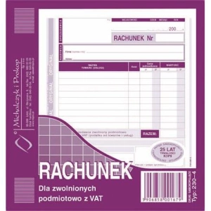 Druk MiP 230-4 Rachunek 23 A5 80 kartek-689484