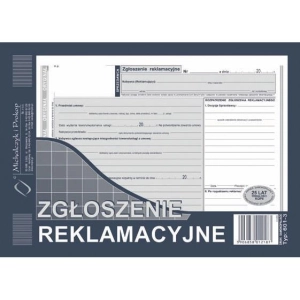 Druk MiP 601-3 ZR Zgłoszenie reklamacki A5-689734