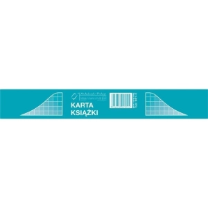 Druk MiP 981-E Karta książki (1kpl=50szt.)-689810