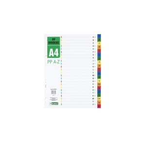 Przekładki D.RECT laminowane A-Z PPAZ 009136